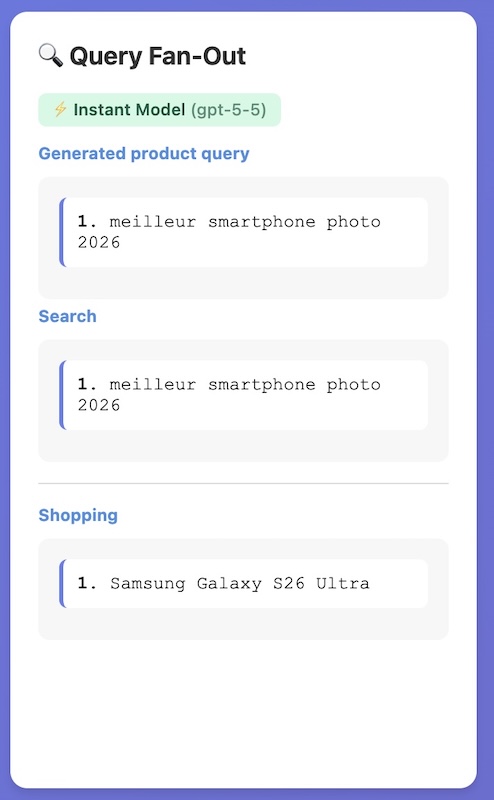 recherche google